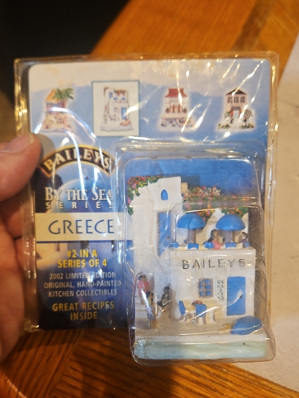 Limited Edition Bailey's By The Sea Series Greece 2002 #2 Figurine